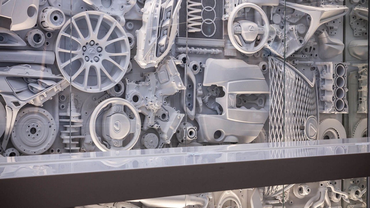 INSTALACJA PARTS WALL