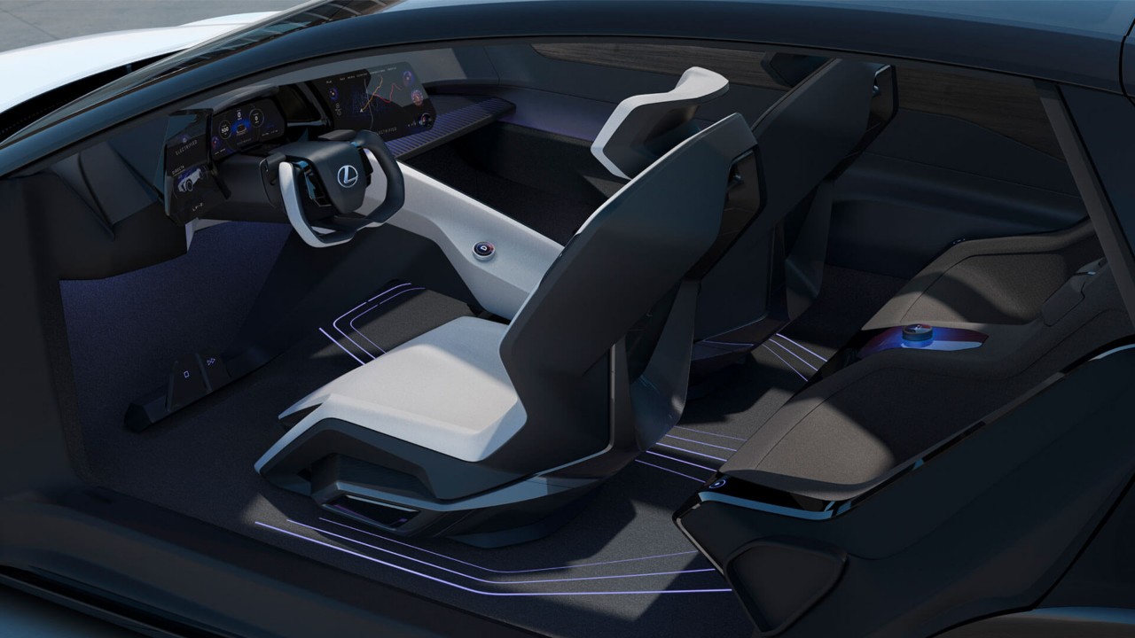 Lexus LF-Z Electrified concept cars interior 